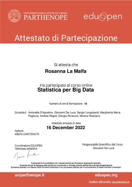 thumbnail of Big Data_Attestato di partecipazione
